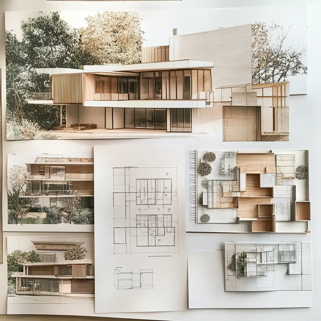 Inspiring Examples of Architectural Presentation Boards Examples of professional architectural presentation boards.