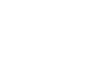 A minimalist white quote logo design.