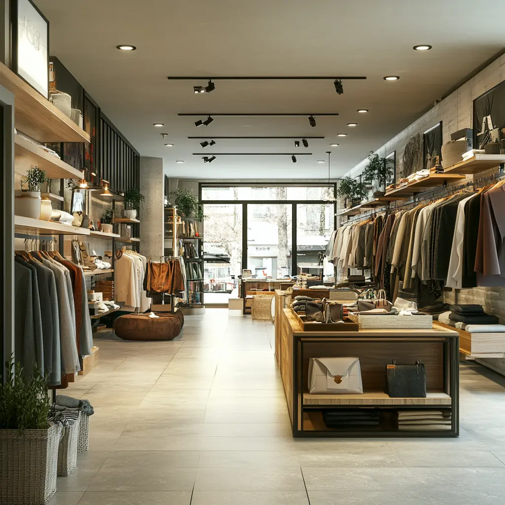 Modern Clothing Store Interior Design A