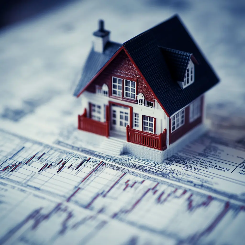 A diagram illustrating the process of creating mortgage-backed securities from individual mortgages.
