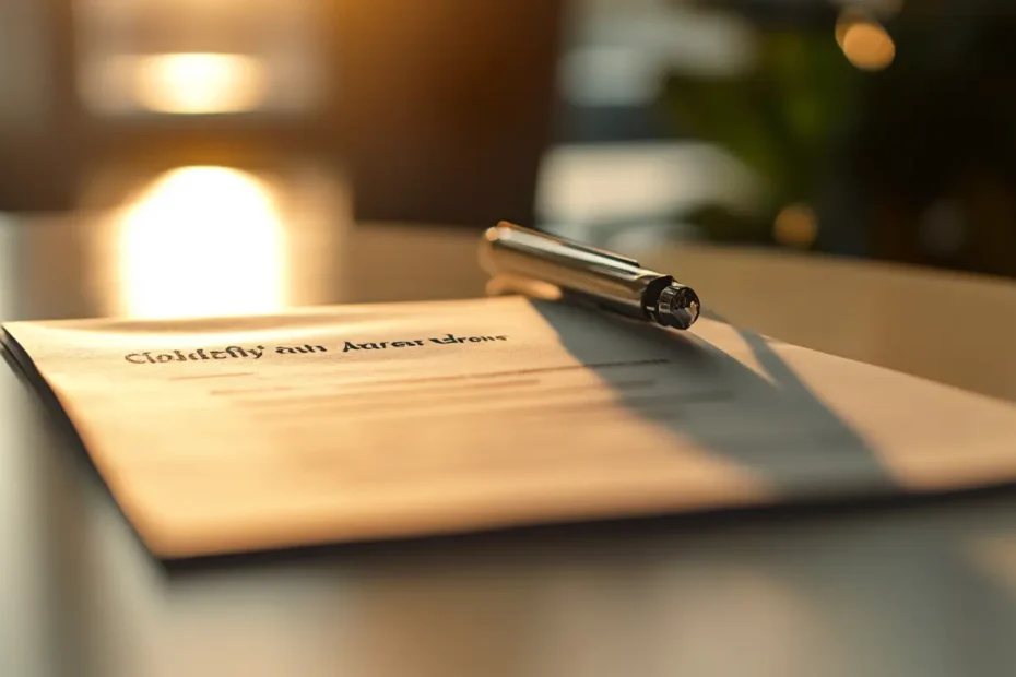A white envelope with a red wax seal, resting on a clean desk, symbolizing approval.