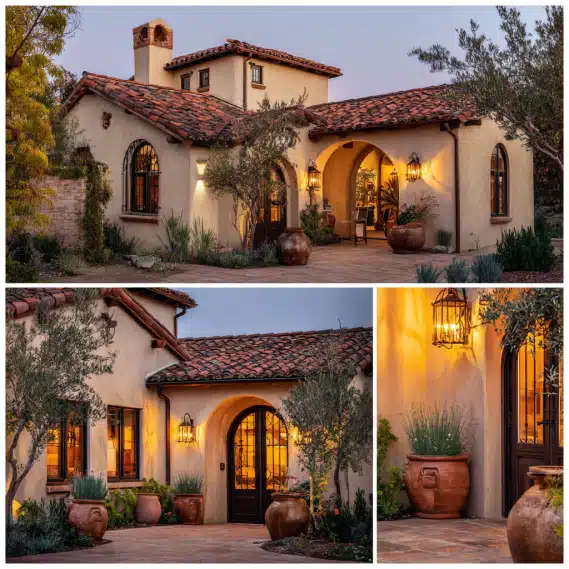 Ornamental wrought iron details on a Spanish Revival ADU in Ladera Ranch.