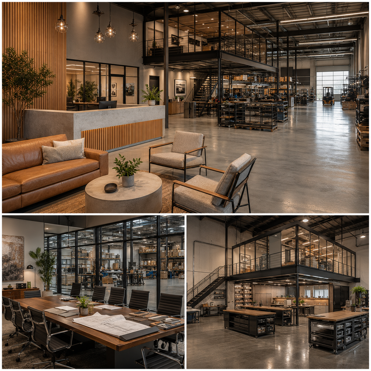 Full-service commercial office and industrial interior design in Baldwin Park, California