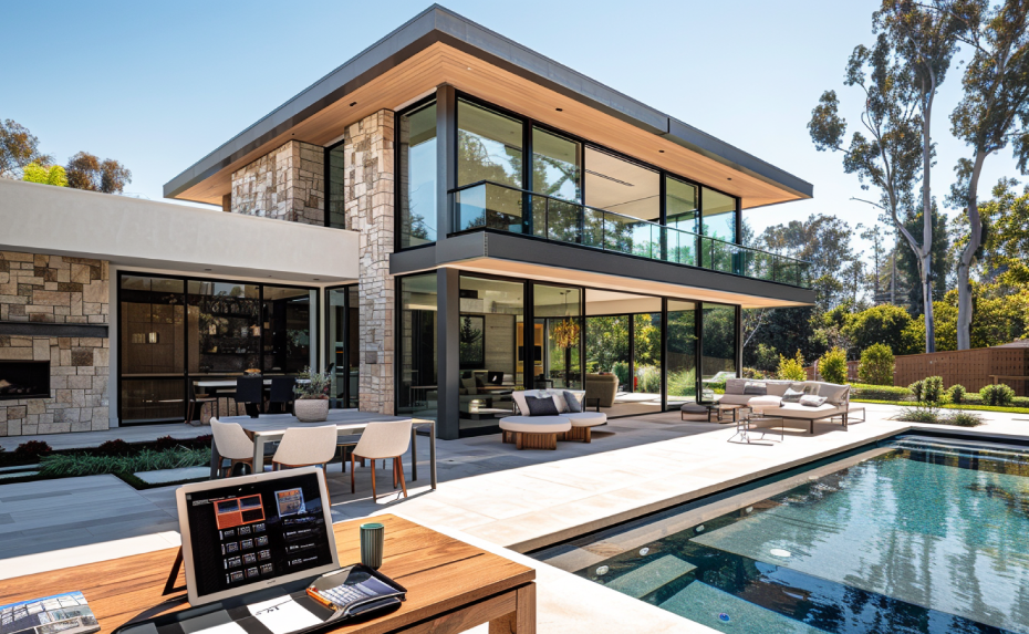 Luxury custom home design and construction in Pomona, California